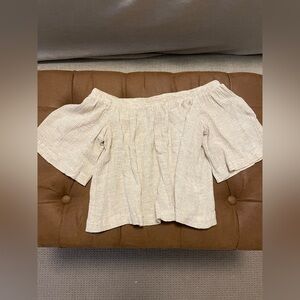 Urban Outfitters Cropped Off the Shoulder Top